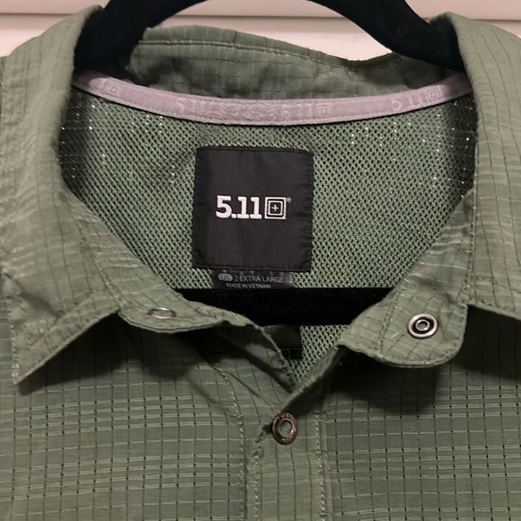 5.11 Aerial Short Sleeve Shirt - Greenzone XL - Picture 3 of 6